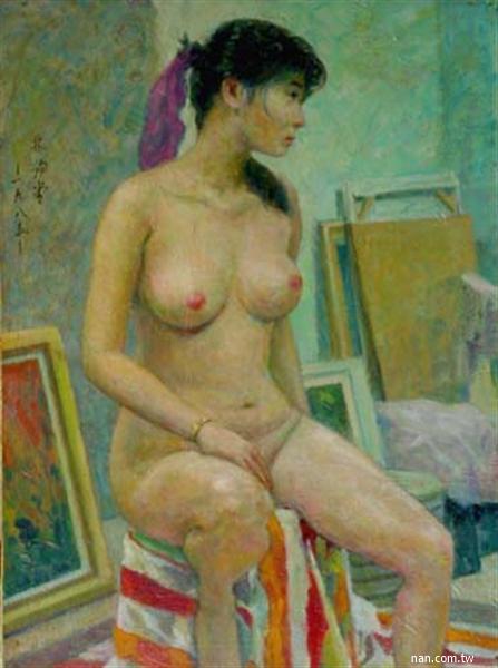 畫室裸女