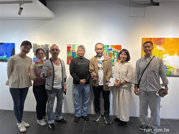 日籍來賓與日本、台灣藝術家英豪之合影