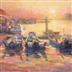 漁人碼頭的夕陽